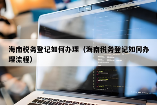 海南稅務登記如何辦理